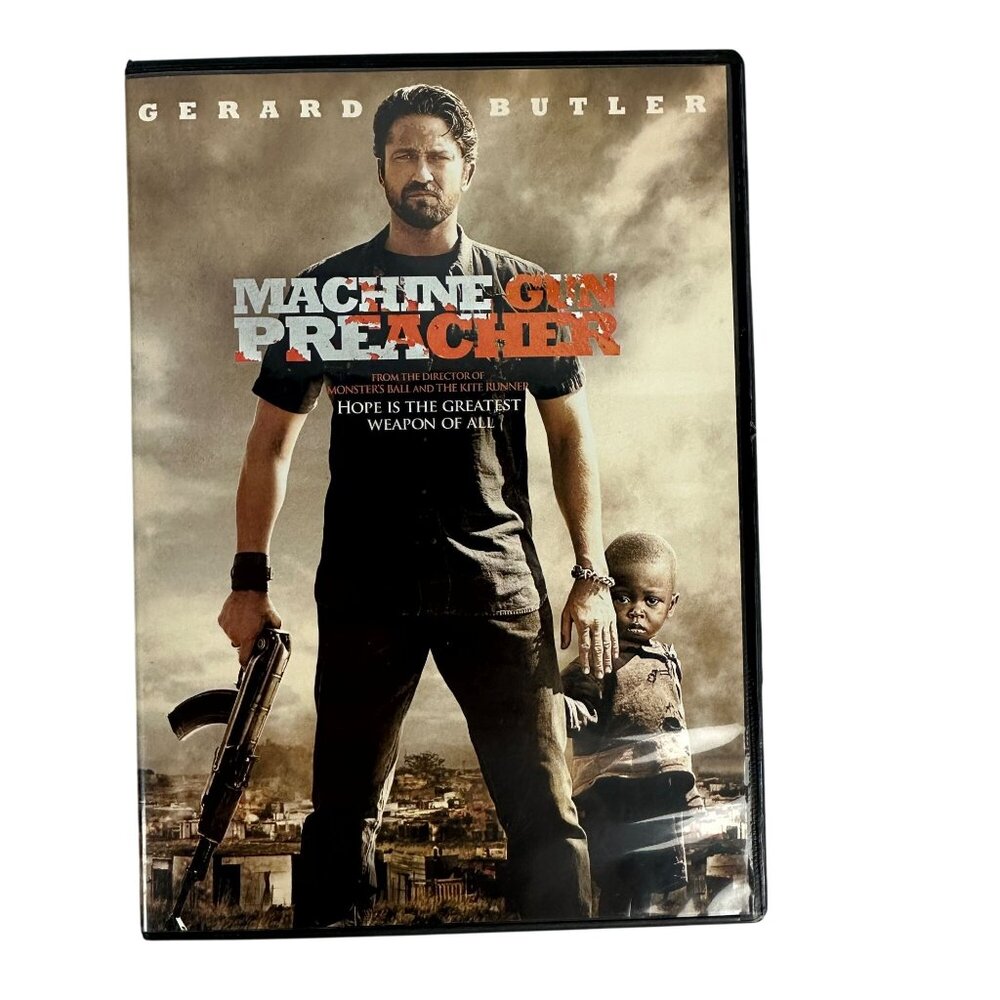 Machine Gun Preacher DVD 2011 Gerard Butler Relativity Media R Action Drama